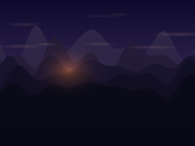 Mountain Dusk